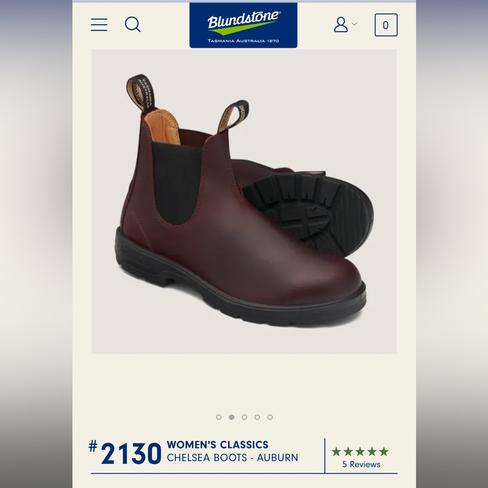 Blundstone Classic Chelsea Boot Auburn